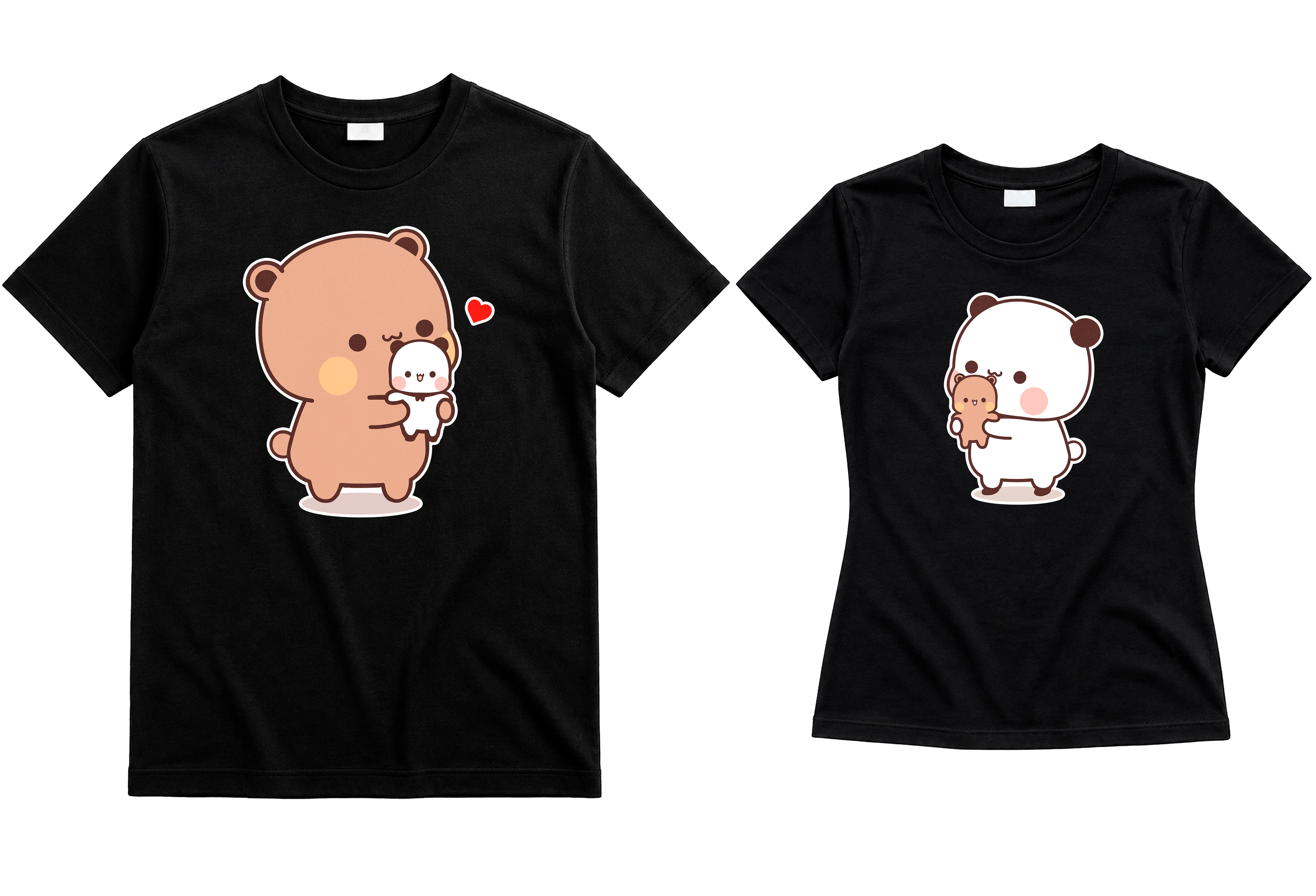 Playeras para Parejas Bubu & Dudu | Match Tierno para Novios