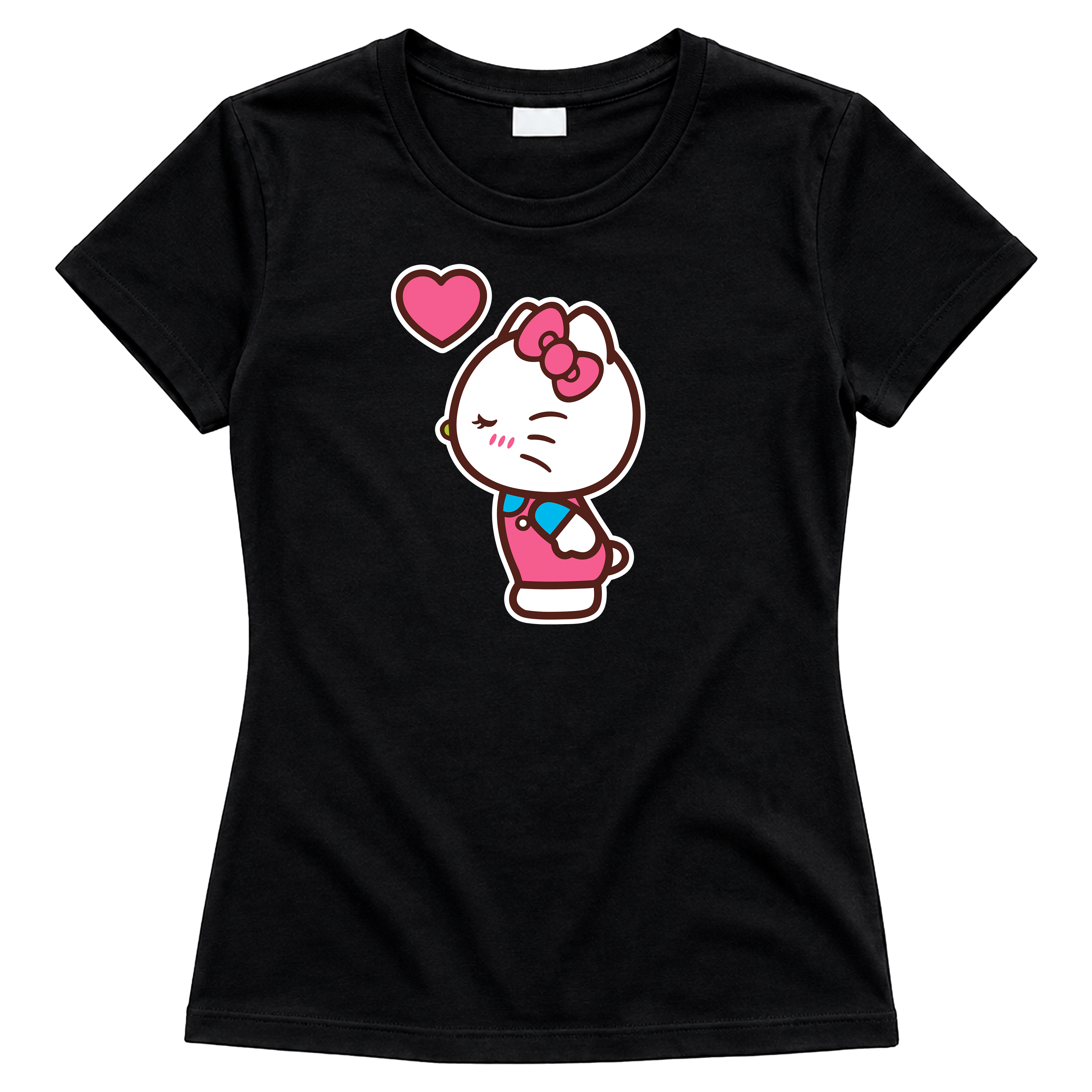 Playeras para Parejas Hello Kitty | Match Ideal para Novios (Incluye 2 Playeras)