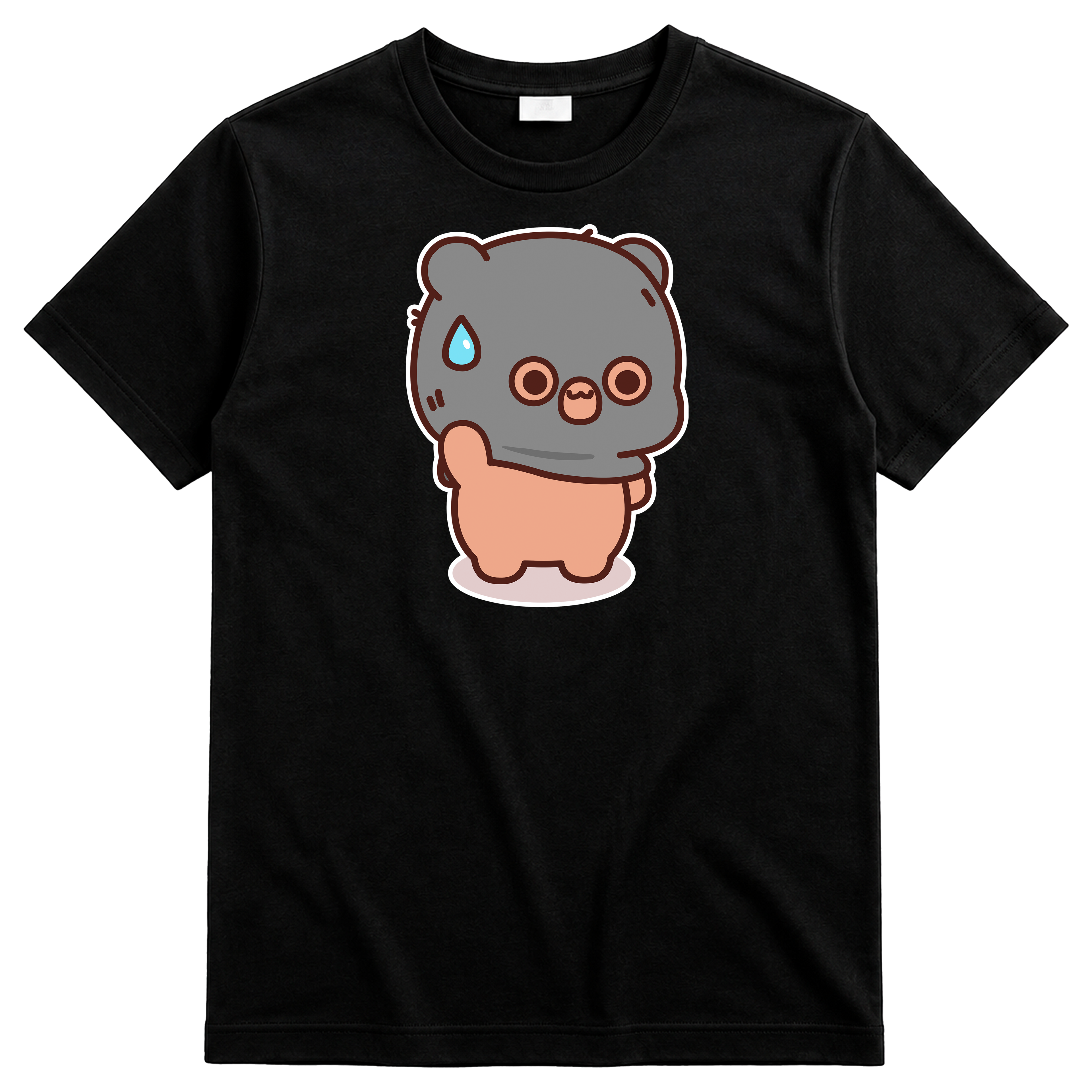 Playeras para Parejas Bubu & Dudu | Diseño con Pasamontañas (Incluye 2 Playeras)