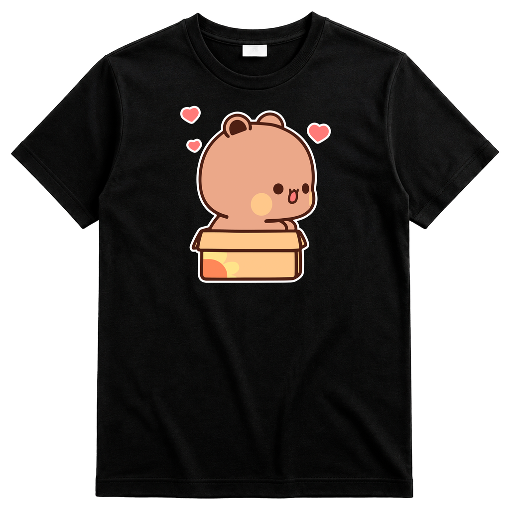 Playeras para Parejas Bubu & Dudu en su Cajita | Match Kawaii (Incluye 2 Playeras)