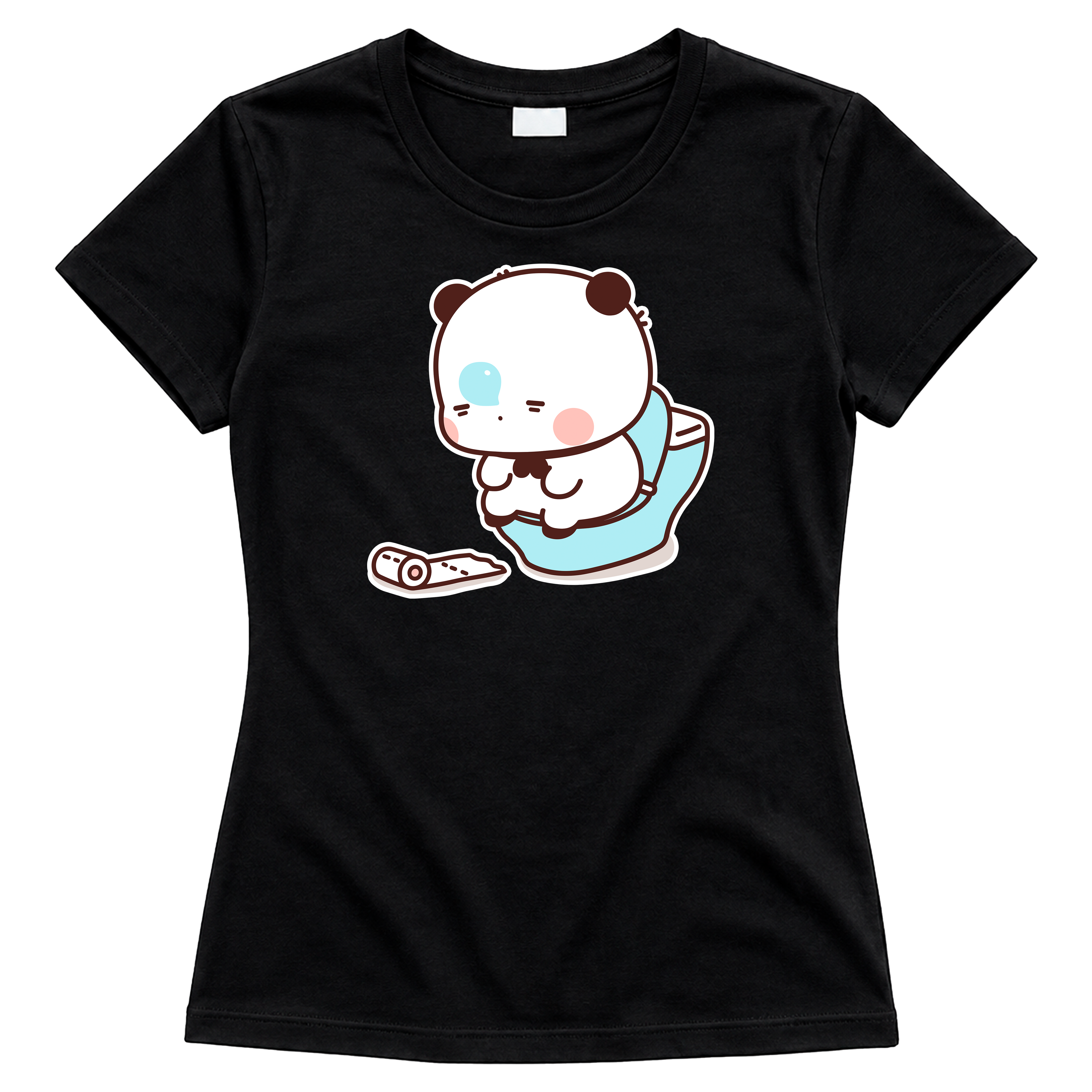 Playeras para Parejas Bubu & Dudu en el Baño | Match Divertido Kawaii (Incluye 2 Playeras)
