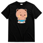 Playeras para Parejas Bubu & Dudu con Traje de Baño | Match Kawaii de Verano (Incluye 2 Playeras)