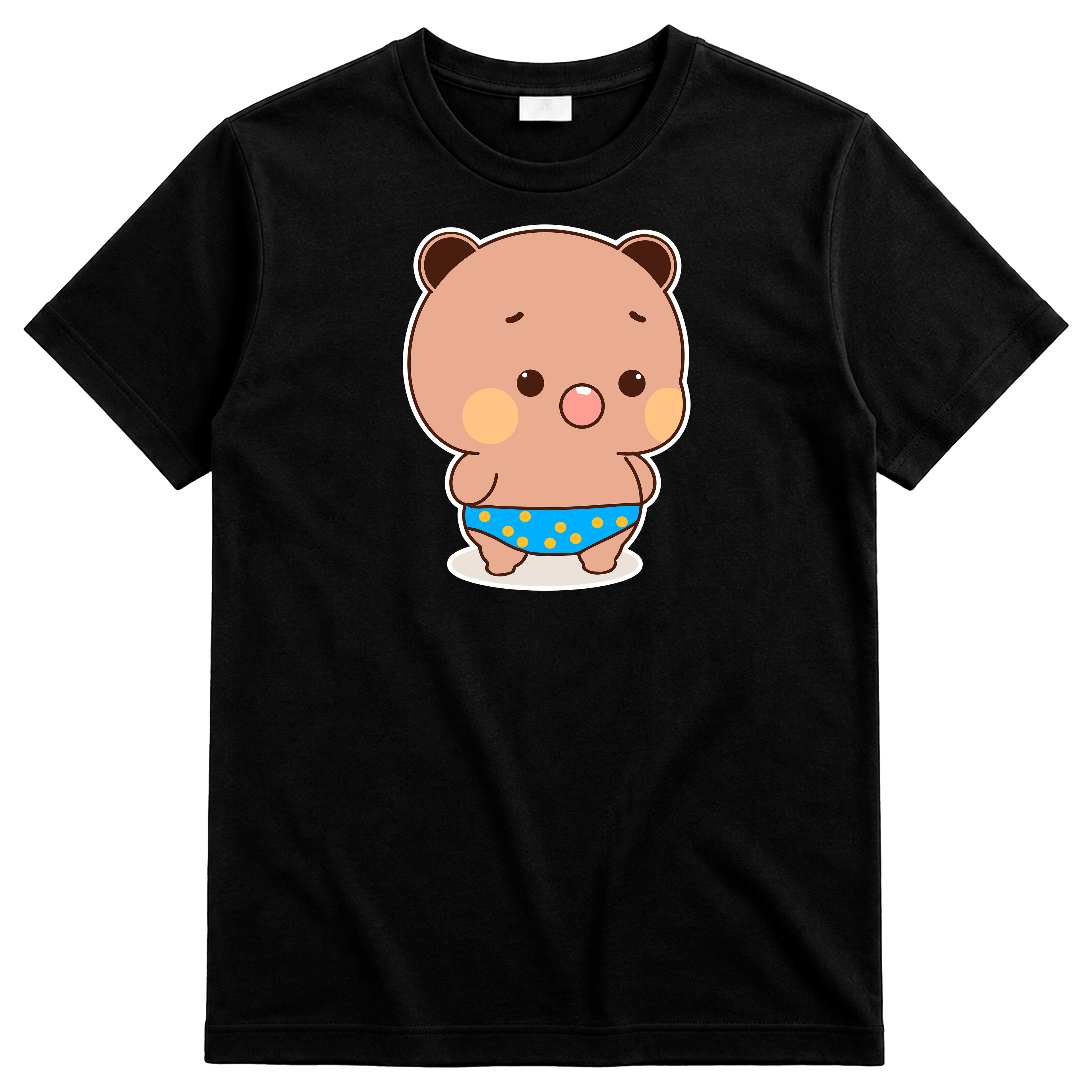 Playeras para Parejas Bubu & Dudu con Traje de Baño | Match Kawaii de Verano (Incluye 2 Playeras)