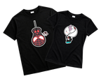 Playeras para Novios Spider-Man & Gwen Kitty | Match para Parejas (Incluye 2 Playeras)