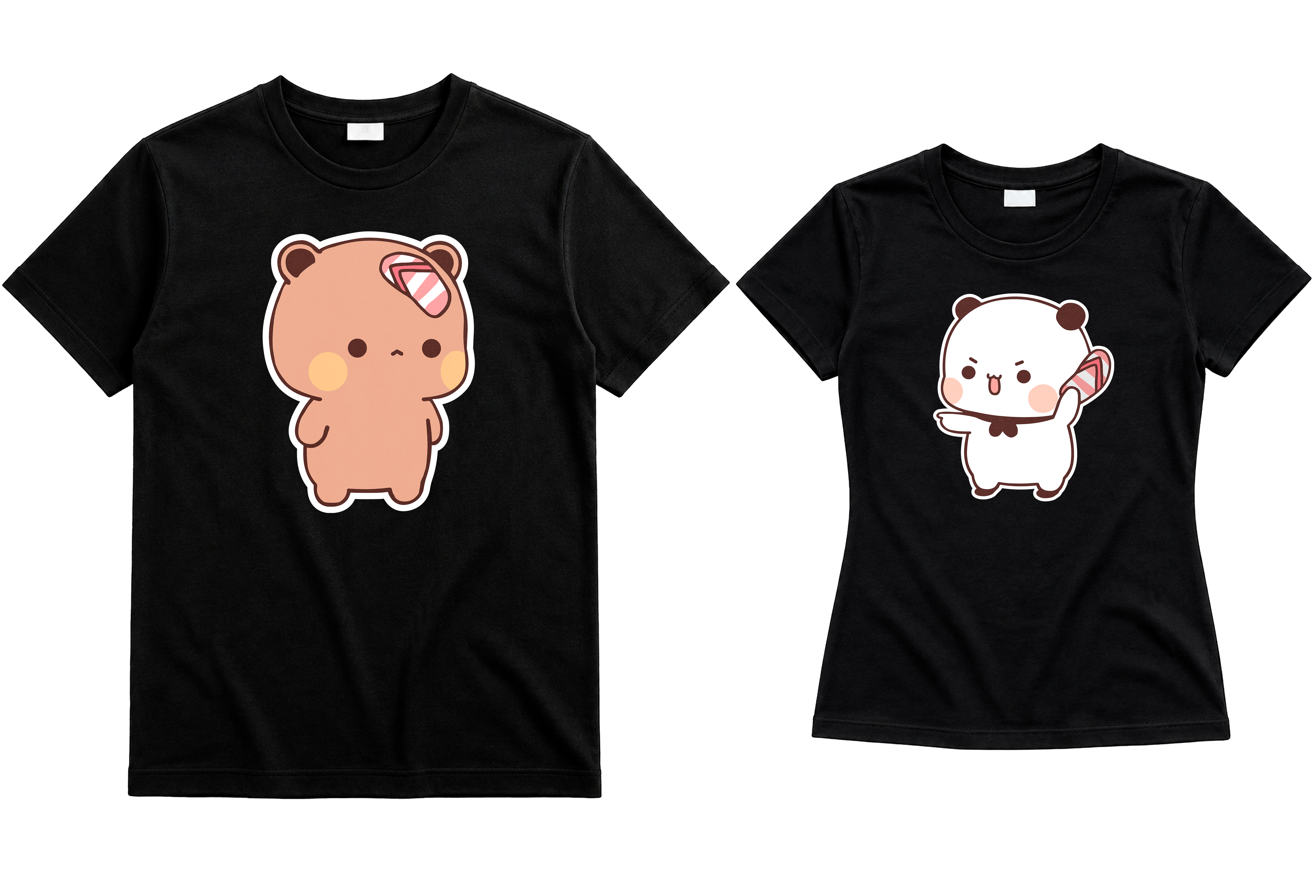 Playeras de Novios Bubu & Dudu | Match Ideal para Parejas (Incluye 2 Playeras)