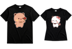 Playeras para Novios Bubu & Dudu | Match Perfecto para Parejas (Incluye 2 Playeras)