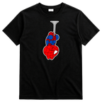 Playeras para Novios Spider-Man & Hello Kitty | Match para Parejas (Incluye 2 Playeras)