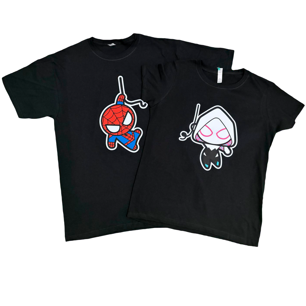 Playeras para Novios Spider-Man & Gwen | Match Marvel para Parejas