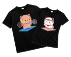 Playeras para Parejas Bubu & Dudu Fitness | Match para Novios (Incluye 2 Playeras)