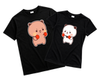 Playeras para Parejas Bubu & Dudu Boxeadores | Match Divertido para Novios (Incluye 2 Playeras)